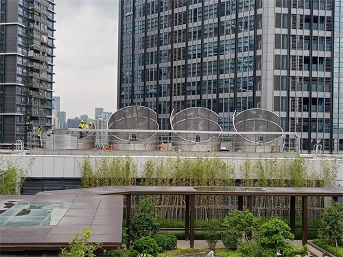 逆流冷卻塔出現腐蝕的原因(圓形逆流式冷卻塔)