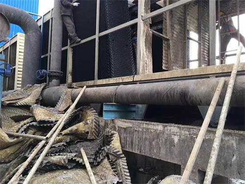 淺析玻璃鋼冷卻塔發生畸形狀況如何處理?(方形逆流式