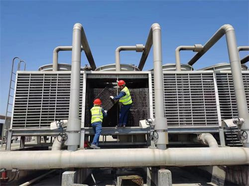 冷卻塔廠家分享冷卻塔使用時安全事項(中溫逆流式方