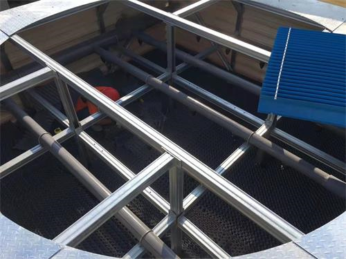 開式冷卻塔集水盤出現結冰的原因及處理方法(冷卻塔