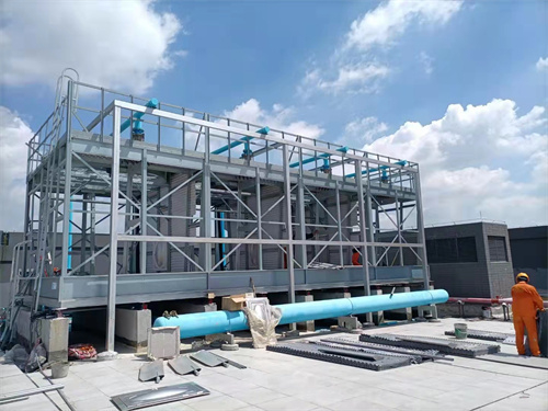 開式<font color='red'>冷卻塔維修</font>清洗的要點詳細說明(開式橫流冷卻塔)