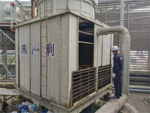 分析減少玻璃鋼冷卻塔料堵塞的措施(玻璃鋼冷卻塔噪