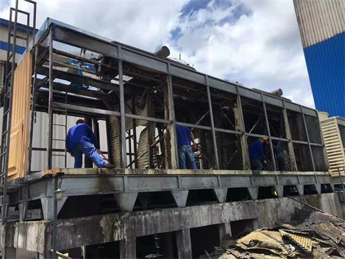 玻璃鋼方形逆流式冷卻塔的組成(河南方形逆流式玻璃鋼冷卻塔廠)