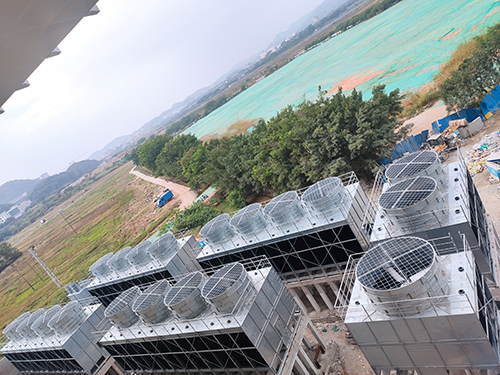 具體來看看玻璃鋼冷卻塔的結構和特點(工業型玻璃鋼冷卻塔價格)