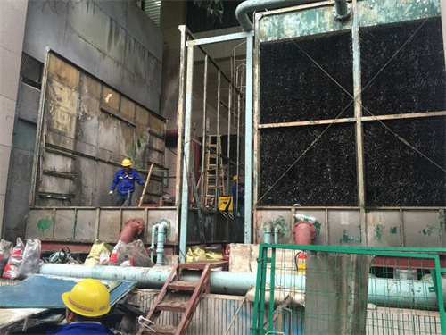 維修清洗可有效降低開式冷卻塔故障概率